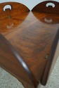 L70543: WRIGHT TABLE CO Chippendale Walnut Butler 