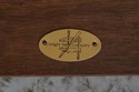 L70543: WRIGHT TABLE CO Chippendale Walnut Butler 