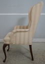 F70519: Queen Anne Mahogany Leg Upholstered Chair