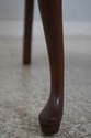 F70519: Queen Anne Mahogany Leg Upholstered Chair