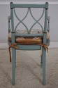 70562: Adams Paint Decorated Armchair w. Needlepoi
