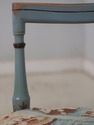 70562: Adams Paint Decorated Armchair w. Needlepoi