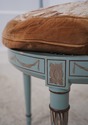 70562: Adams Paint Decorated Armchair w. Needlepoi