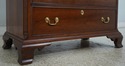 70484: STICKLEY Chippendale Cherry 2 Door Bedroom 