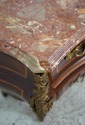 62013EC: French Inlaid Louis XV Style Marble Top C