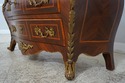 62013EC: French Inlaid Louis XV Style Marble Top C