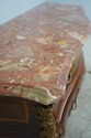 62013EC: French Inlaid Louis XV Style Marble Top C