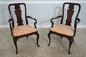 F64717EC: Pair of KINDEL Queen Anne Mahogany Dinin