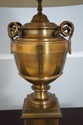 LF61998: Heavy Solid Brass Urn Large Table Lamp