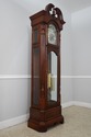 61914EC: SLIGH Cherry Tall Case Grandfather Clock