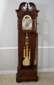 61914EC: SLIGH Cherry Tall Case Grandfather Clock