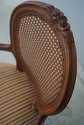 L70572: HENREDON Pair Of French Louis XV Cane Back