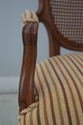 L70572: HENREDON Pair Of French Louis XV Cane Back