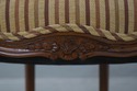L70572: HENREDON Pair Of French Louis XV Cane Back