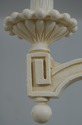F70567: Italian Style Painted Finish Arm Chandelie