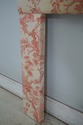 70580: Pair Twin Size Custom Chinoiserie Toile Uph