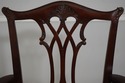 L70601: Set of 8 MAITLAND SMITH Carved Mahogany Di