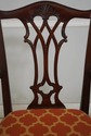 L70601: Set of 8 MAITLAND SMITH Carved Mahogany Di