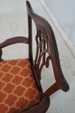 L70601: Set of 8 MAITLAND SMITH Carved Mahogany Di