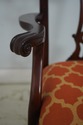 L70601: Set of 8 MAITLAND SMITH Carved Mahogany Di