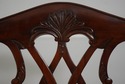 L70601: Set of 8 MAITLAND SMITH Carved Mahogany Di