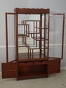 70442: Vintage Chinese Teak Curio China Display Ca