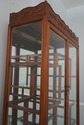 70442: Vintage Chinese Teak Curio China Display Ca