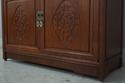 70442: Vintage Chinese Teak Curio China Display Ca