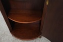 70616: BAKER Attributed Demilune 1 Door Mahogany C