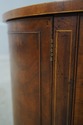 70616: BAKER Attributed Demilune 1 Door Mahogany C