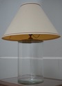 LF70605: Antique Seeded Glass Jar Style Table Lamp