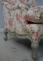 70583: Pair Louis XV Style Upholstered Paint Decor