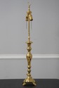 LF70606: Pair Solid Brass Candlestick Form Table L
