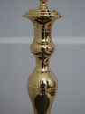 LF70606: Pair Solid Brass Candlestick Form Table L