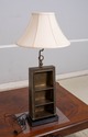LF70607: Bronze Bookshelf Style Table Lamp w. Shad
