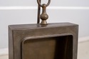 LF70607: Bronze Bookshelf Style Table Lamp w. Shad