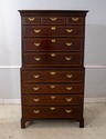 F70604: Antique 18th C. English Inlaid Mahogany 2 