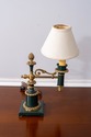 LF70665: Pair French Bouillotte Small Table Lamps 