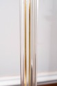 LF70668: Pair Vintage Glass Column Design Table La