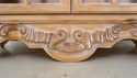 70656: Italian Style Carved 2 Door Hanging Wall Ca