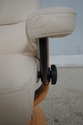 F66126EC: EKORNES STRESSLESS Creme Leather Recline