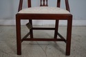 66145EC: BAKER Chippendale Mahogany Open Armchair