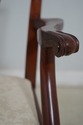 66145EC: BAKER Chippendale Mahogany Open Armchair