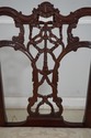 66140EC: Pair HICKORY CHAIR CO Carved Mahogany Roc