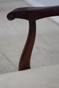 66140EC: Pair HICKORY CHAIR CO Carved Mahogany Roc