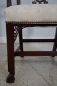 66140EC: Pair HICKORY CHAIR CO Carved Mahogany Roc