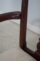 66140EC: Pair HICKORY CHAIR CO Carved Mahogany Roc