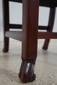 66140EC: Pair HICKORY CHAIR CO Carved Mahogany Roc