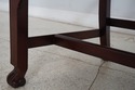 66140EC: Pair HICKORY CHAIR CO Carved Mahogany Roc