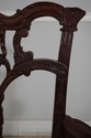 66140EC: Pair HICKORY CHAIR CO Carved Mahogany Roc